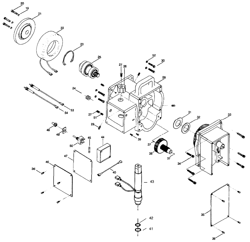 Epic 1200HPG Gear Box Parts